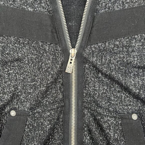 Affliction Black Premium Mens Zip-Up Jacket Size M - Picture 4 of 8